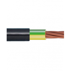 0.6/1kV 1C x 6mm2 Stranded Cu PVC/PVC Green/Yellow/Black